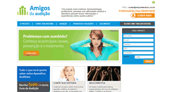Desktop Screenshot of amigosdaaudicao.com.br